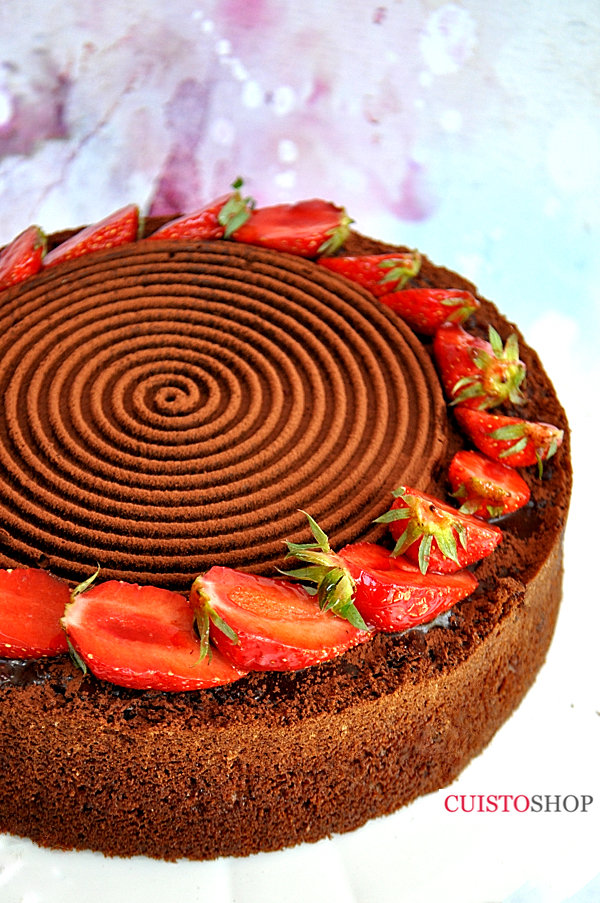 Gâteau au chocolat Tourbillon 