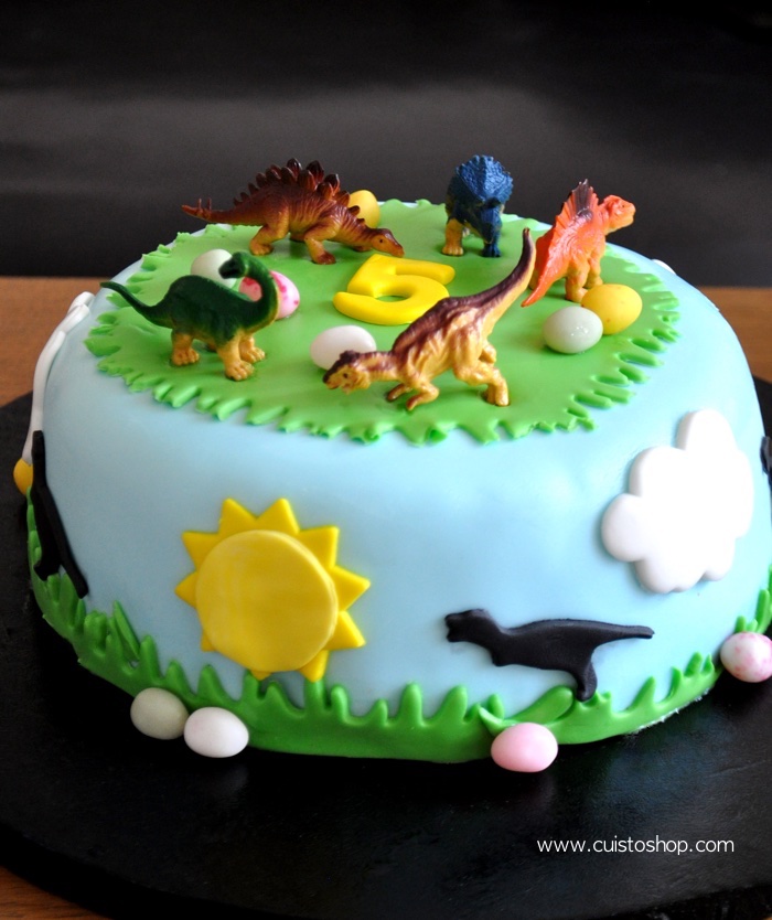 Tutoriel gâteau Dinosaure