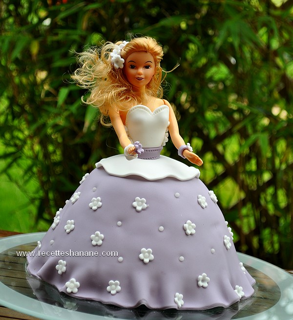 Gâteau princesse "Lila"