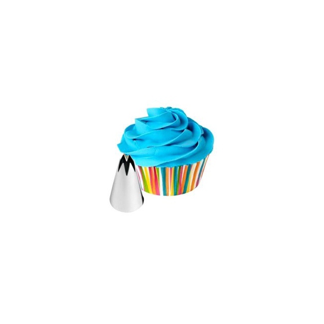 Tout pour pâtisserie & Cake design > Poches et douilles > Douille 1M pour  cupcakes et rose cake : CuistoShop