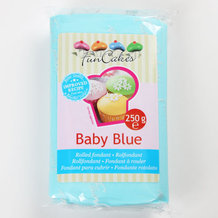 Pâte à sucre Baby Blue Funcakes 250g