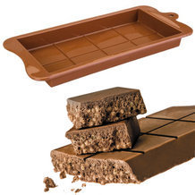Moule tablette Chocolat Crunchy en silicone