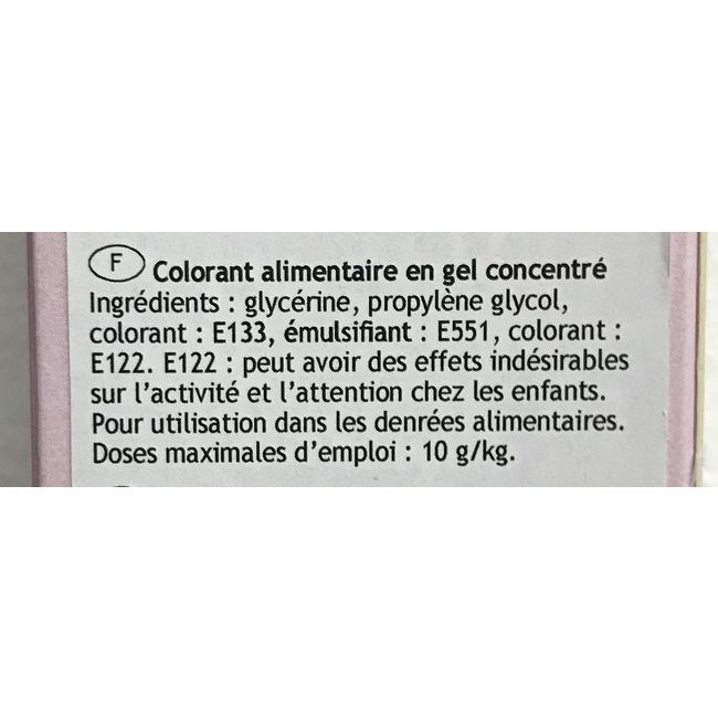Colorant Alimentaire Gel rouge Funcakes