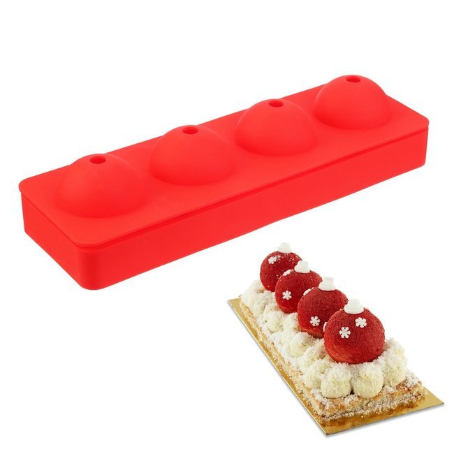 Noël Hiver Moules Et Gouttières à Bûche Moule Silicone