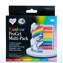  Boite de 6 colorants ProGel® Multipack RAINBOW