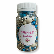 Sprinkles Décors en sucre MIX BLEU 100g