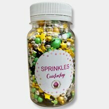 Sprinkles OR/ARGENT/VERT/NOIR 100g