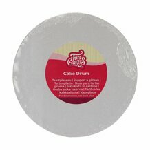 Cake Drum rond Ø20 cm - Blanc